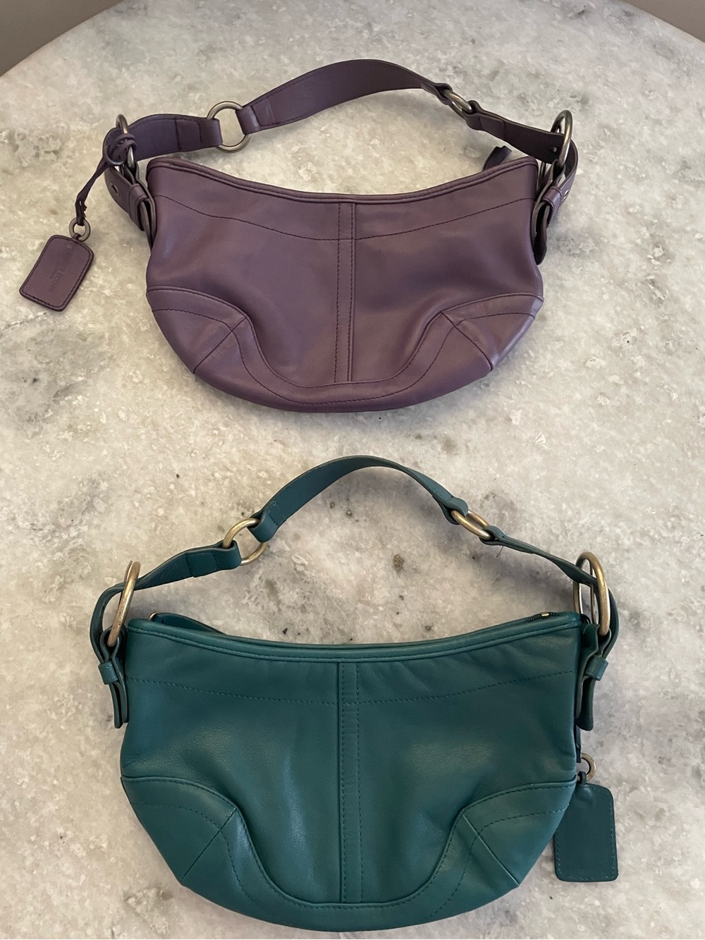 Casual Corner Leather Mini Hobo Shoulder Bags